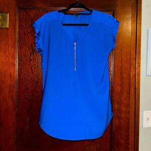 Express blue top!